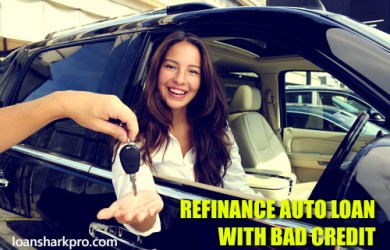 Refinance Auto Loan with Bad Credit