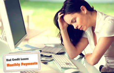 loans for bad credit with monthly payments