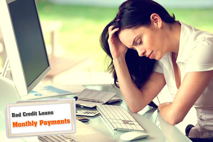 loans for bad credit with monthly payments