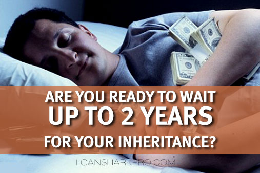 What is an inheritance loan or cash advance