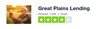 great plains lending trustpilot review score